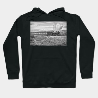 LNER Class B1 - Black and White Hoodie